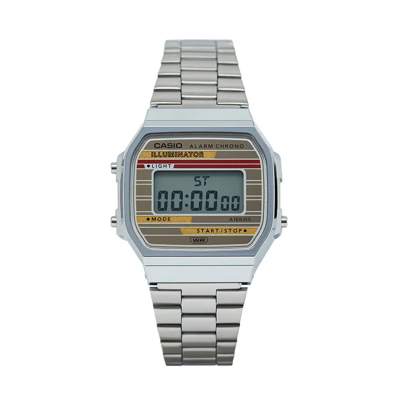 Orologio Casio Vintage A168WEHA-9AEF Argento