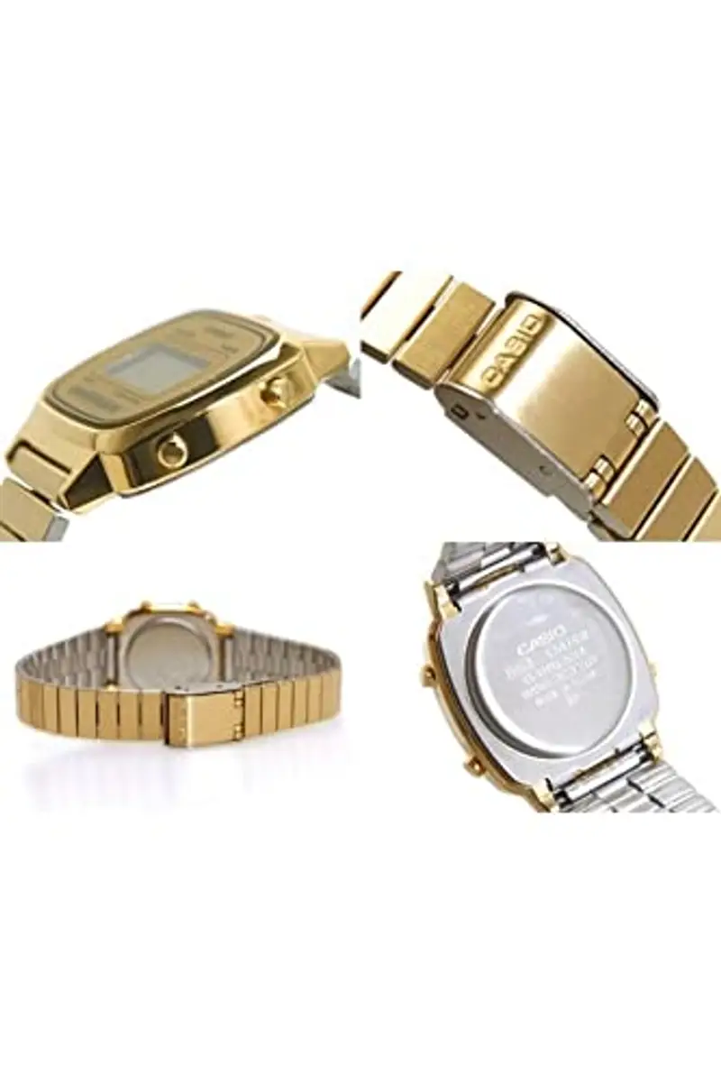 Casio Orologio Digitale al Quarzo Donna con Cinturino in Acciaio Inox LA670WGA-9DF miniatura 3