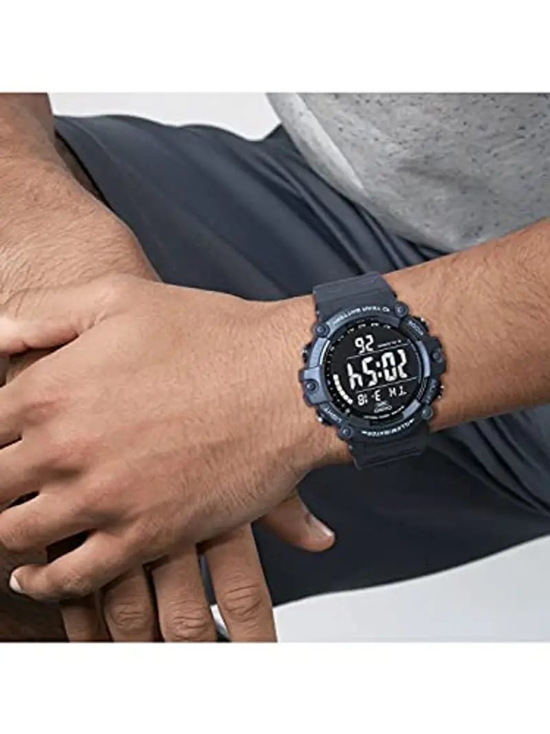 Casio Orologio Digitale al Quarzo Unisex Adulti con Cinturino in Plastica AE-1500WH-8BVEF miniatura 2