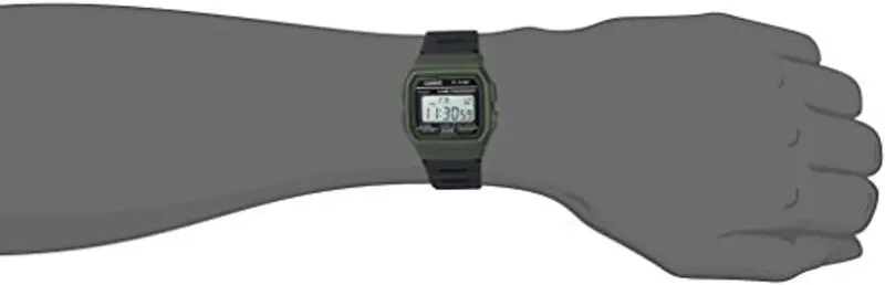 Casio Orologio Digitale al Quarzo Uomo con Cinturino in Resina F-91WM-3ACF miniatura 3