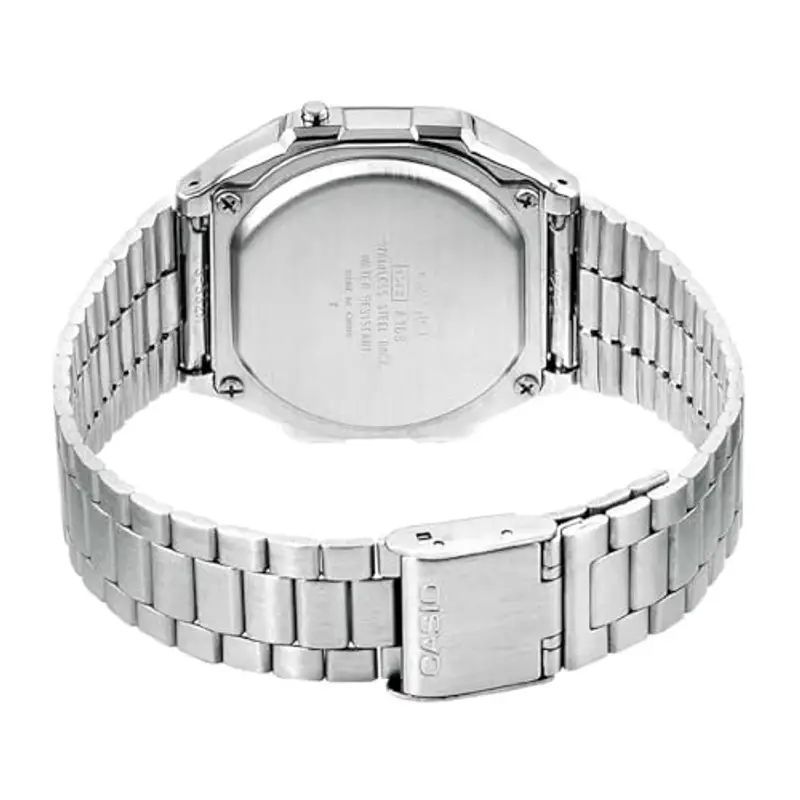 Casio Vintage A168WA-1WDF - Orologio da Polso Digitale, Argento miniatura 2