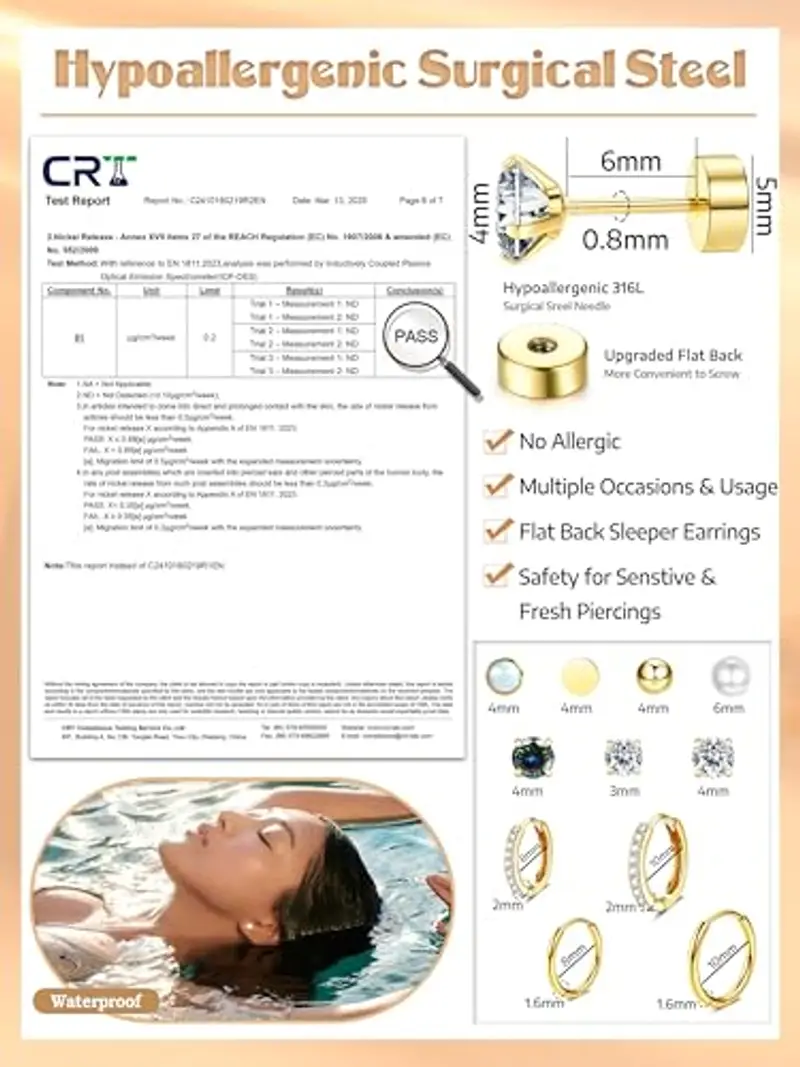 CASSIECA Orecchini Donna Oro 2144906 miniatura 3