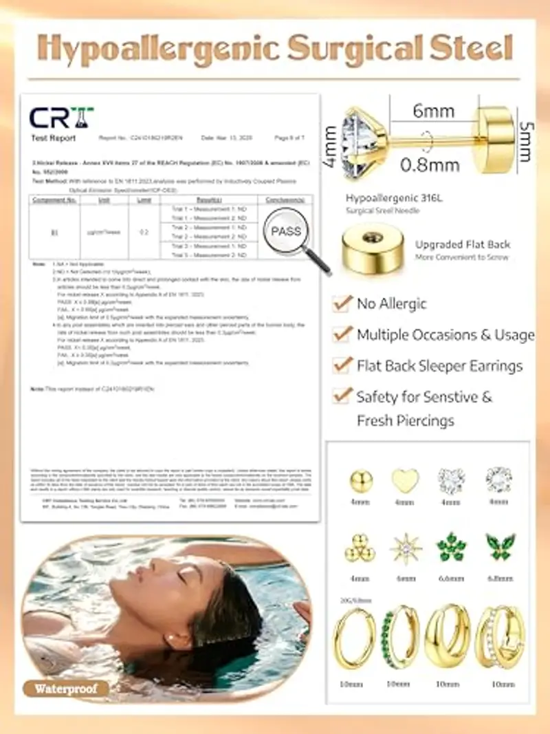 CASSIECA Orecchini Donna Oro 2433551 miniatura 2