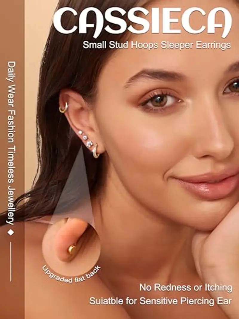 CASSIECA Orecchini Donna Oro 1597644 miniatura 2