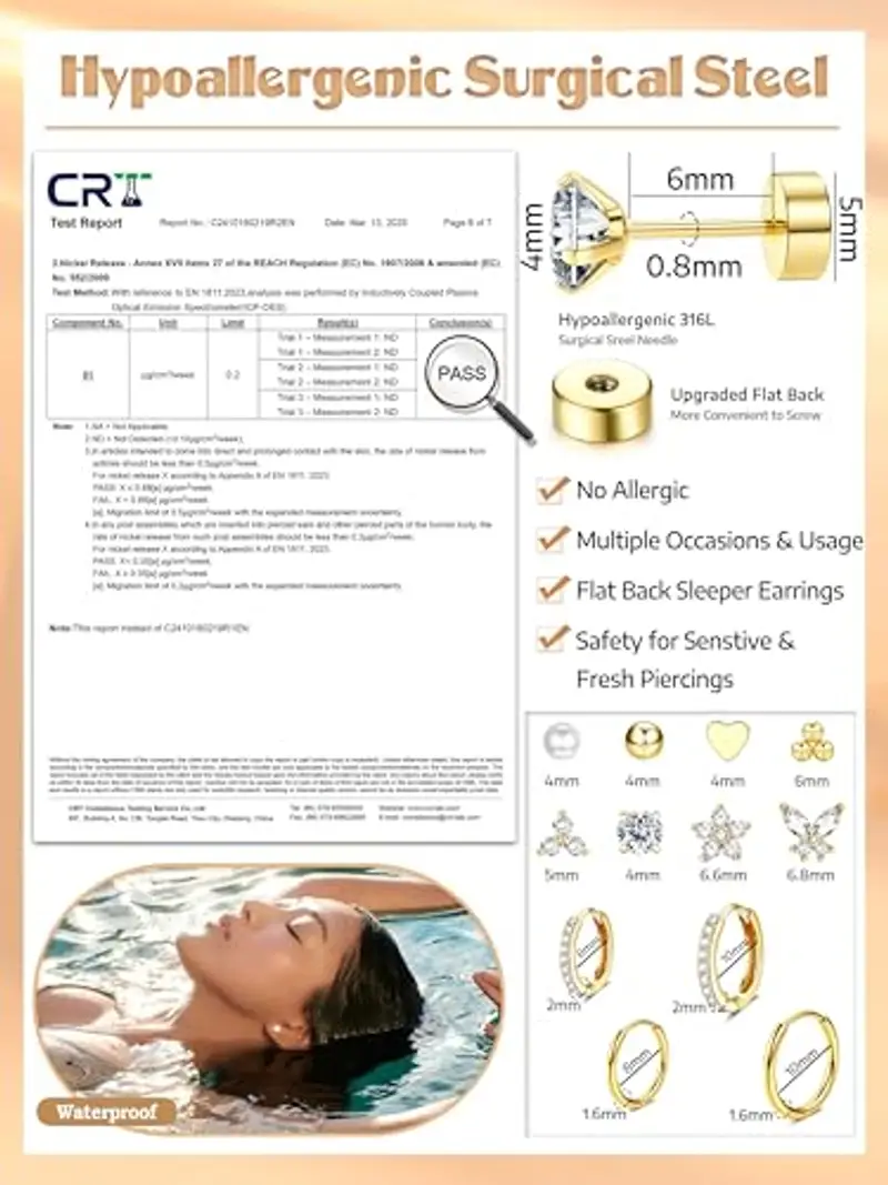 CASSIECA Orecchini Donna Oro 1597644 miniatura 3