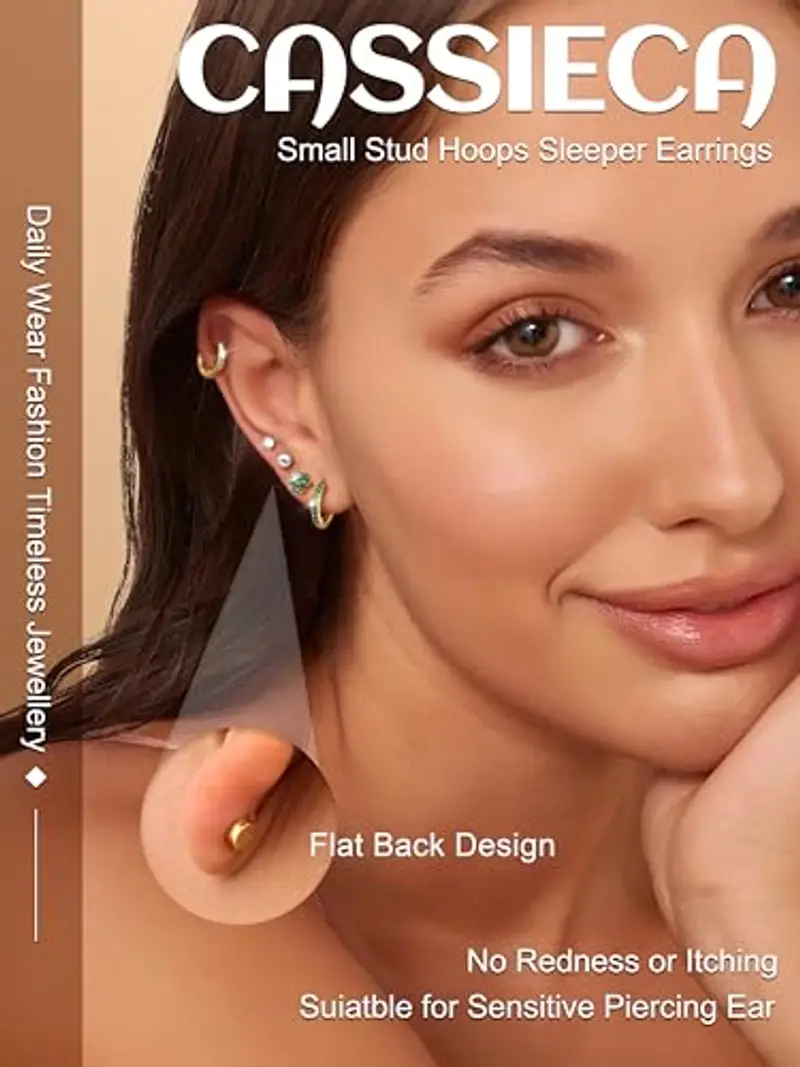 CASSIECA Orecchini Donna Oro 1604238 miniatura 3