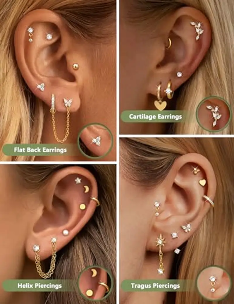 CASSIECA Orecchini Donna Oro 2202948 miniatura 3