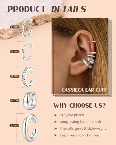 CASSIECA Orecchini Donna Argento 3526878 miniatura 2