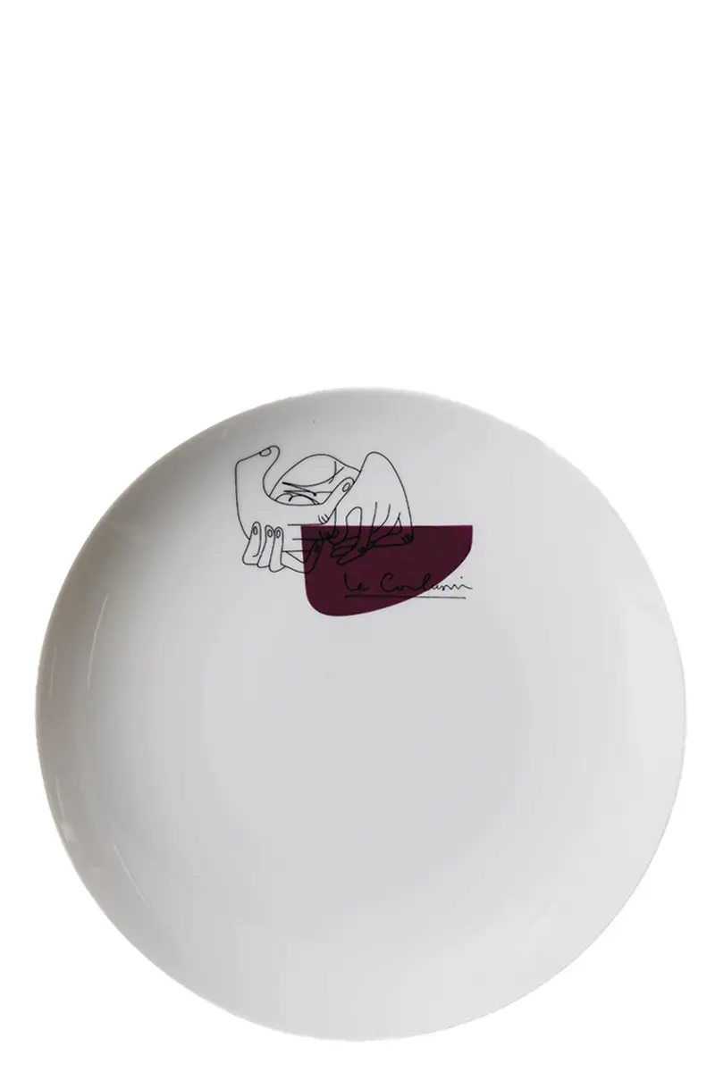 Set 2 Piatti Fondi Service Prunier ⌀ 21 Cm Multi