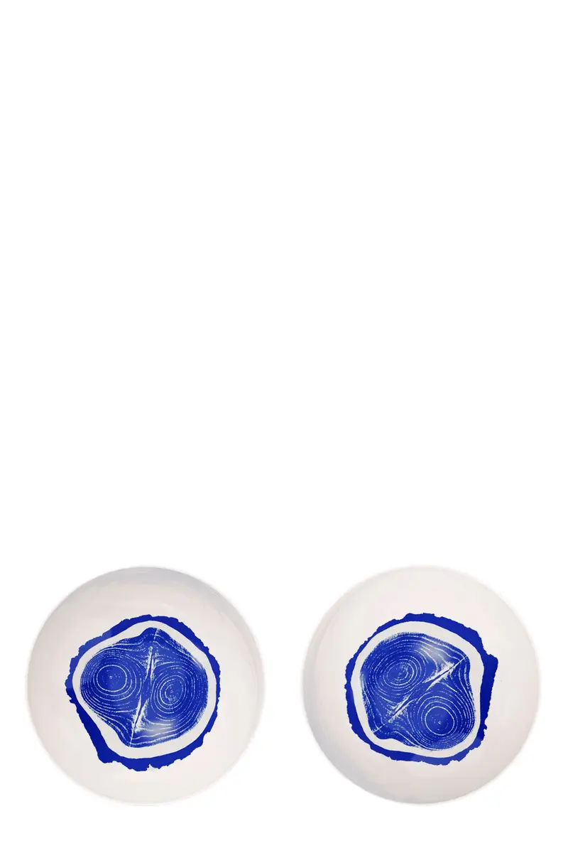 Set 2 Piatti Fondi Tronc ⌀ 20 Cm Multi