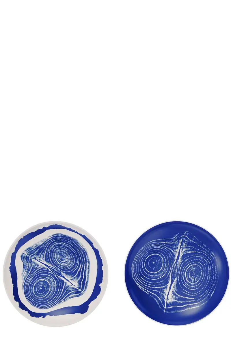 Set 2 Piatti Piani Tronc ⌀ 27 Cm Multi