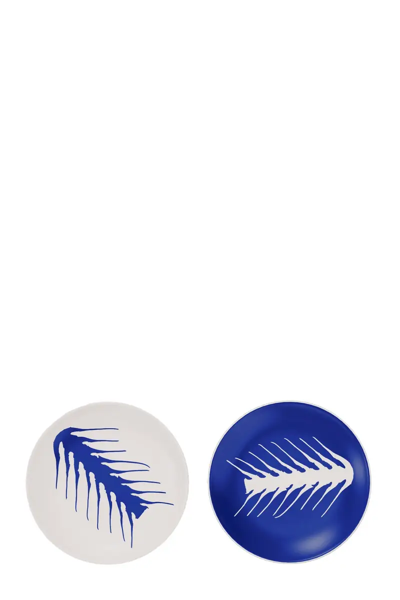 Set 2 Piatti Segnaposto Arête ⌀ 33 Cm Multi