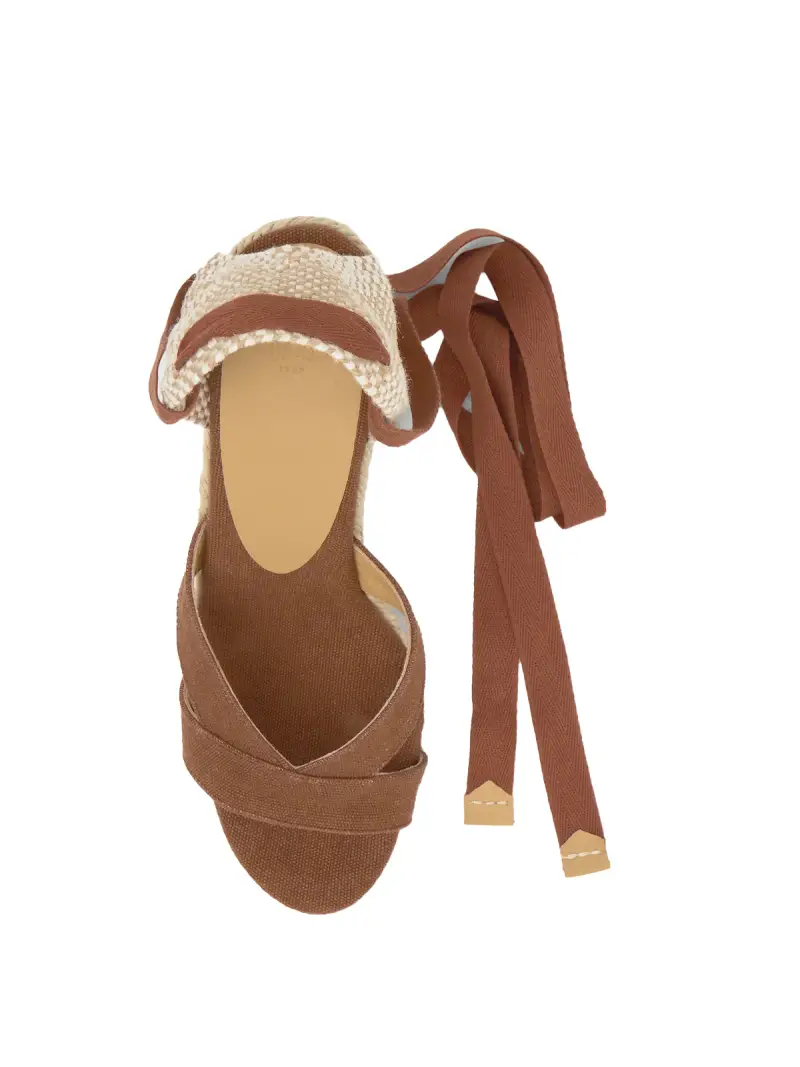 Espadrillas bailey MARRONE miniatura 2