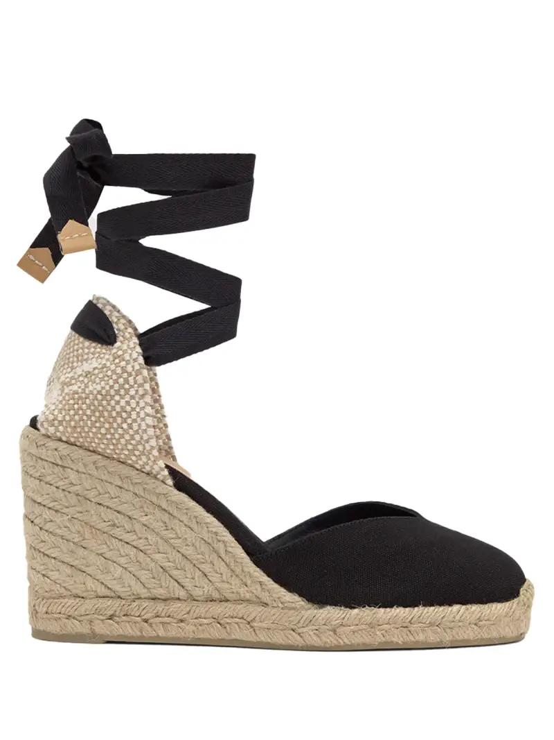 espadrillas castaner NERO