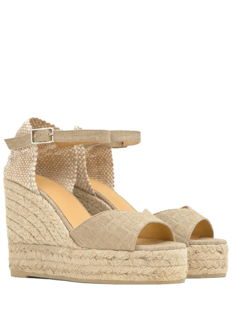 Espadrillas Donna BEIGE miniatura 2