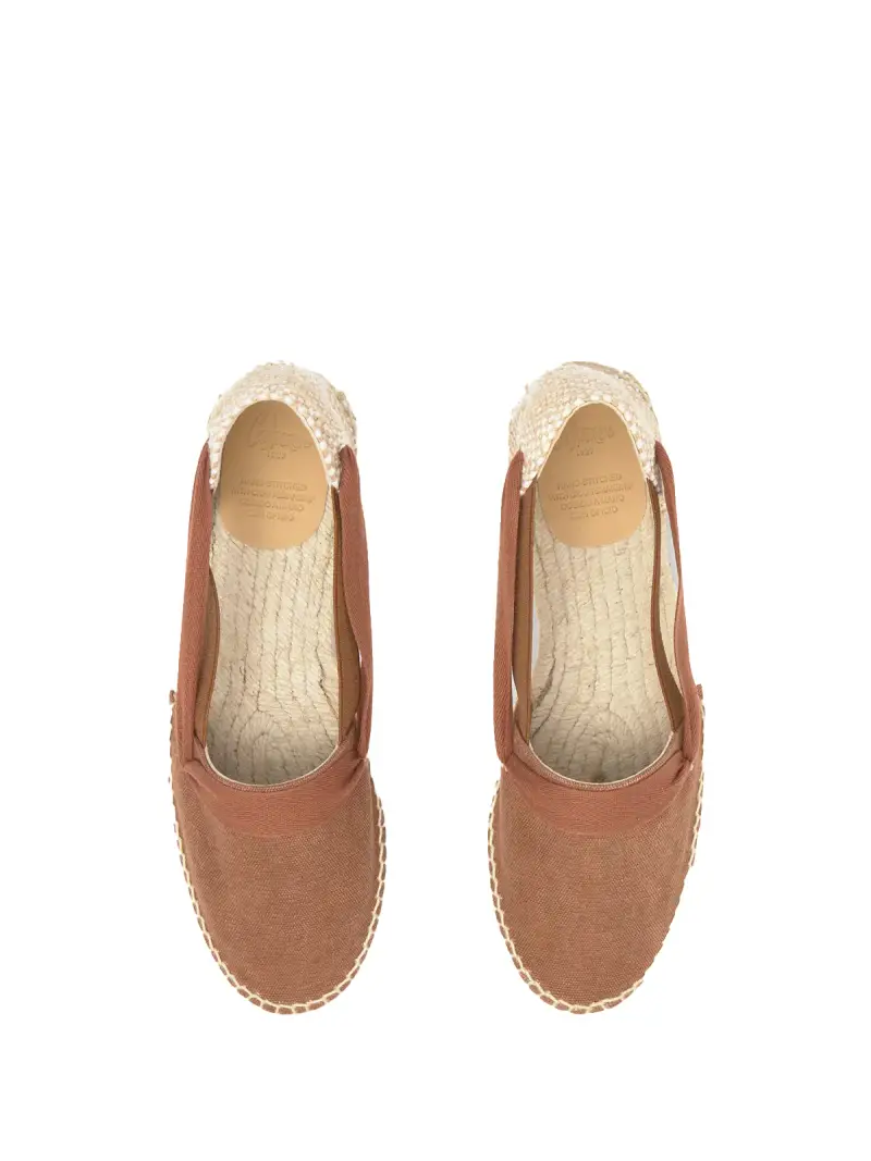 Espadrillas Donna MARRONE miniatura 2