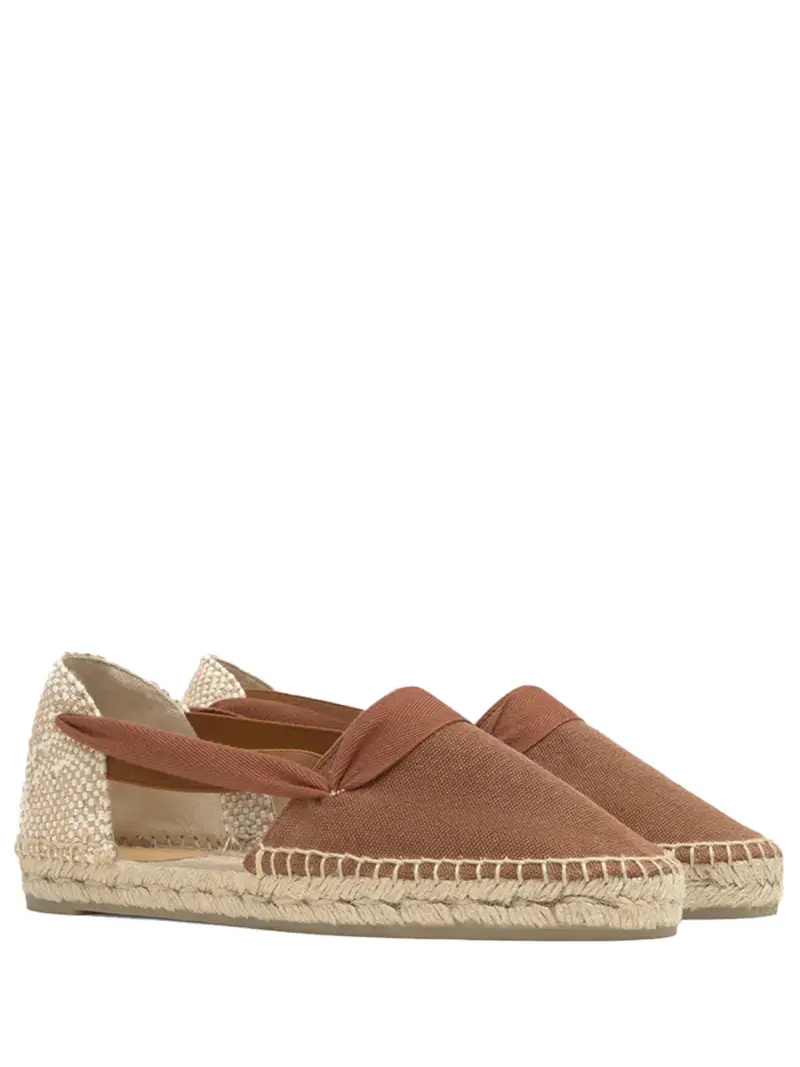Espadrillas Donna MARRONE miniatura 4