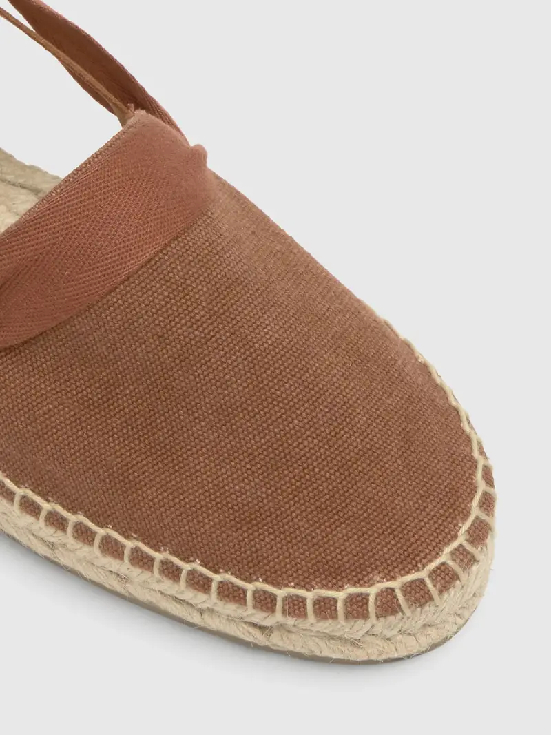 Espadrillas Donna MARRONE miniatura 3