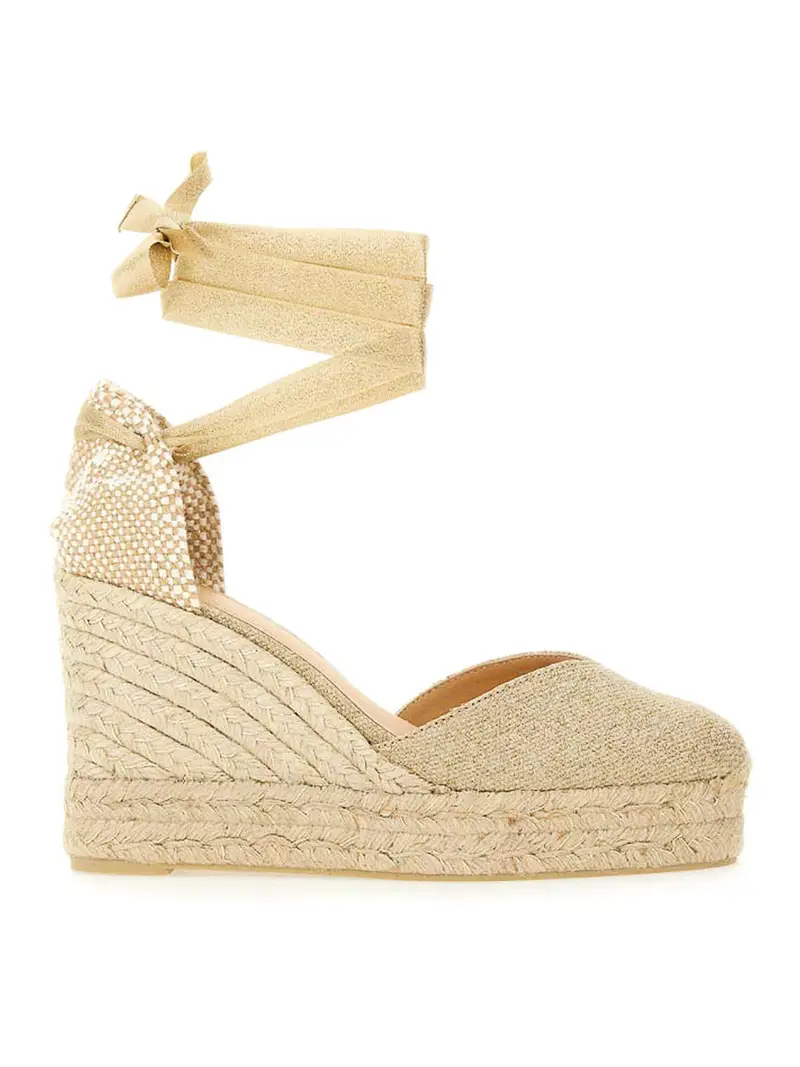 Espadrille Clear Oro