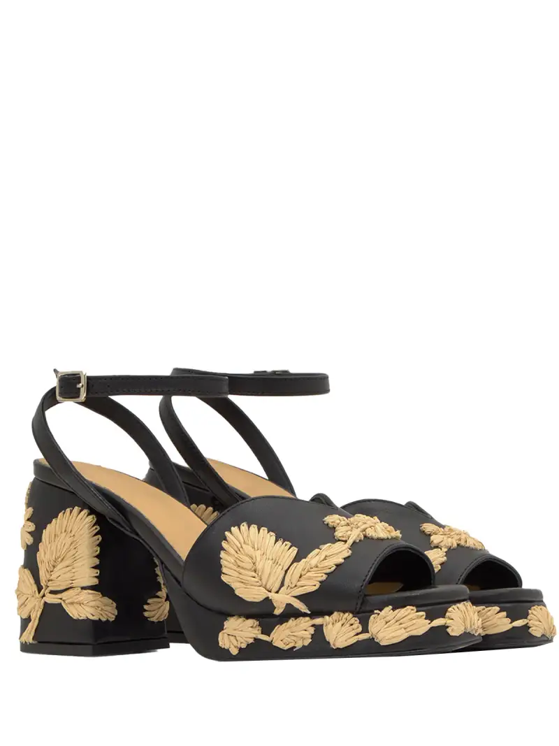 Sandali Donna NERO miniatura 2