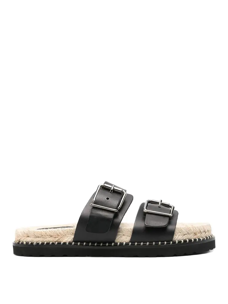 Castaner Sandali piatti Nero 3345615