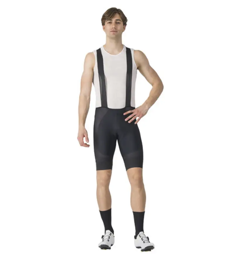 A/C Bib - pantaloncini ciclismo - uomo Black