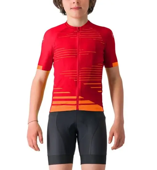 Aero Kid - maglia ciclismo - bambino Red
