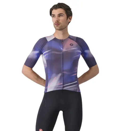 Aero Race 8S Jersey - maglia ciclismo - uomo Blue