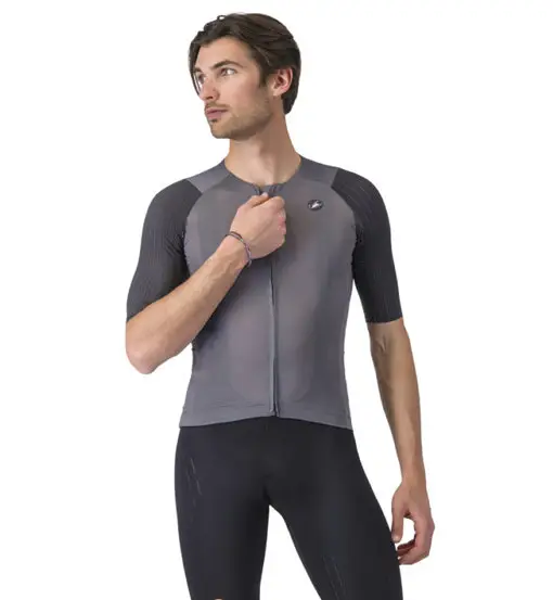 Aero Race 8S Jersey - maglia ciclismo - uomo Grey