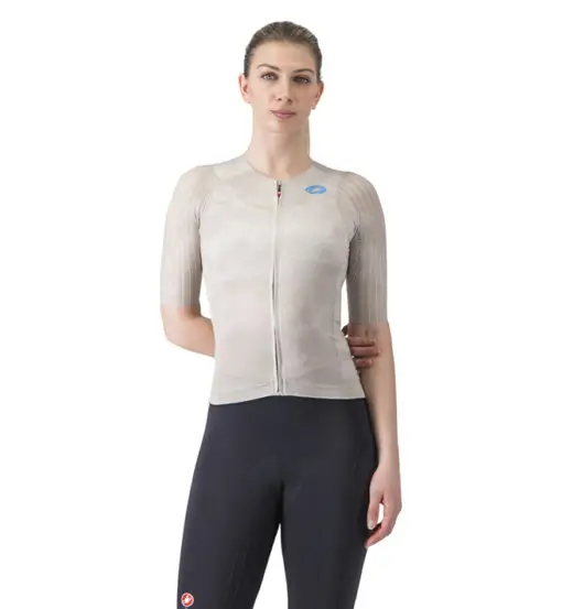 Aero Race 8S Jersey W - maglia ciclismo - donna Grey