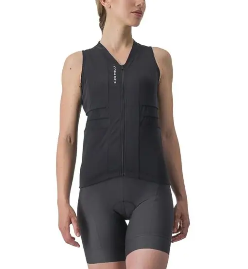 Anima 4 - top ciclismo - donna Black