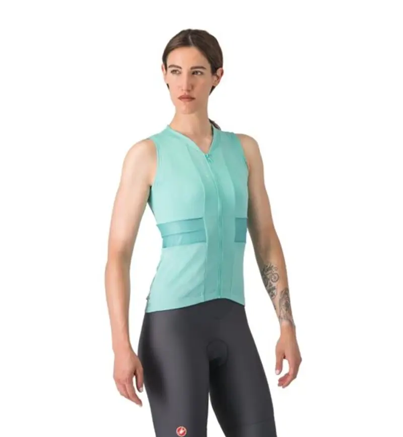 Castelli Top Donna Verde 2412873