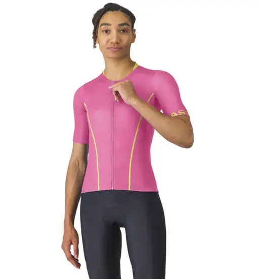 Anima Flow Jersey W - maglia ciclismo - donna Pink
