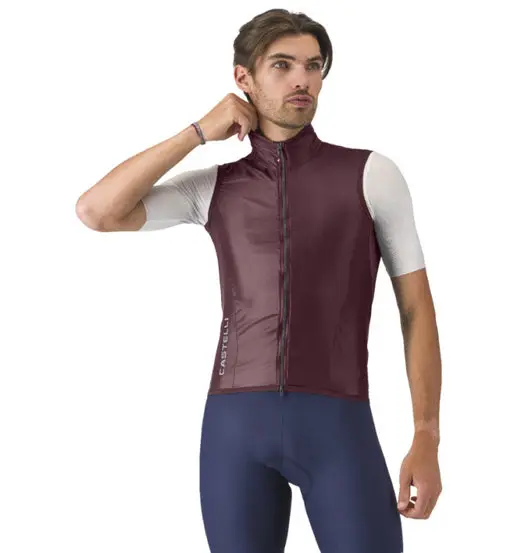 Aria 2 Vest - gilet ciclismo Bordeaux