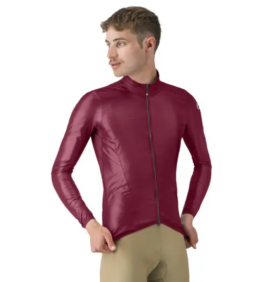 Aria Shell 2 - giacca ciclismo - uomo Bordeaux