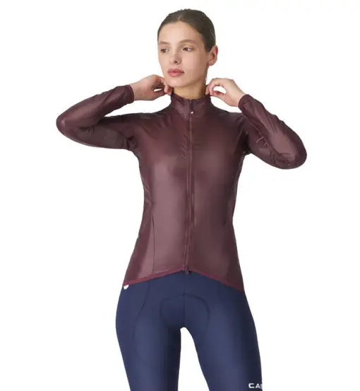 Aria Shell 2 W - giacca ciclismo - donna Bordeaux