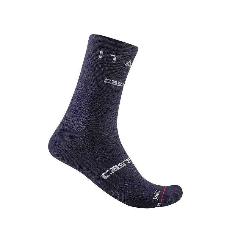 Calze Ciclismo Ita 15Cm Blu Uomo S/M