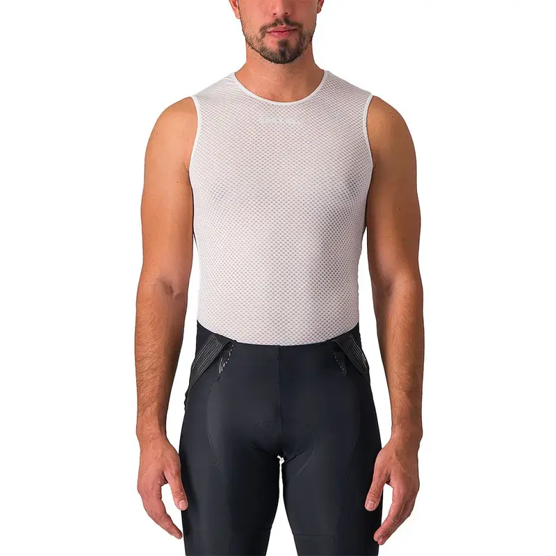 Canotta Ciclismo Pro Mesh 2 0 Bianco Uomo XL