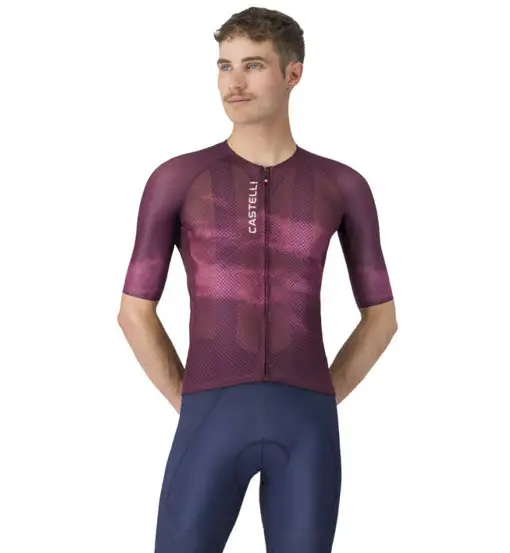 Climber A/C Jersey - maglia ciclismo - uomo Bordeaux