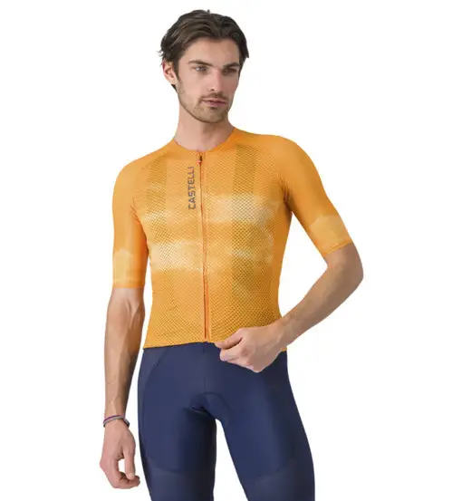 Climber s A/C Jersey - maglia ciclismo - uomo Orange