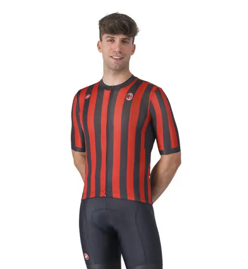 Competizione 3 - maglia ciclismo - uomo Black