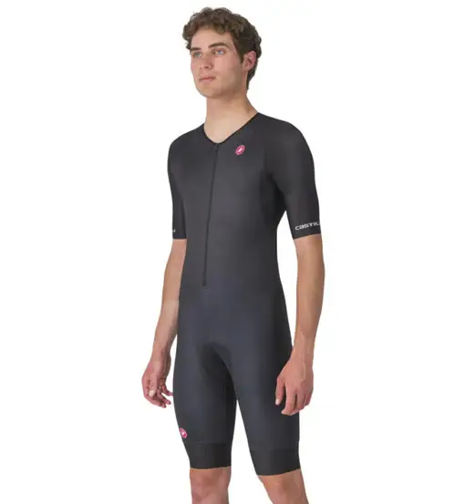 Core Tri Suit SS M - body ciclismo - uomo Black