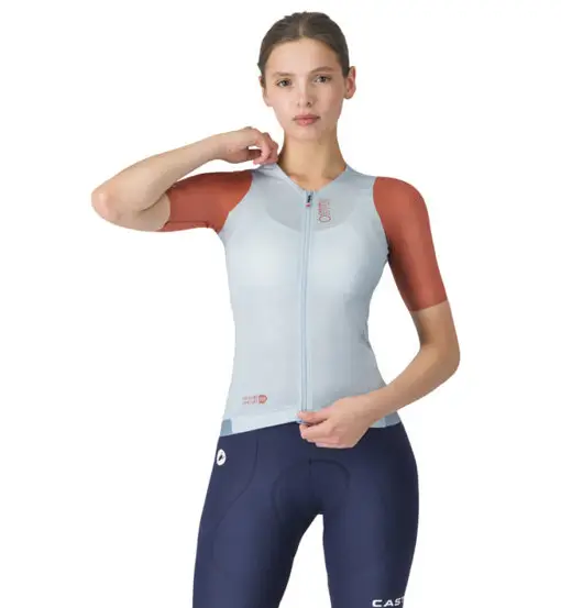 Corretto Jersey W - maglia ciclismo - donna Blue