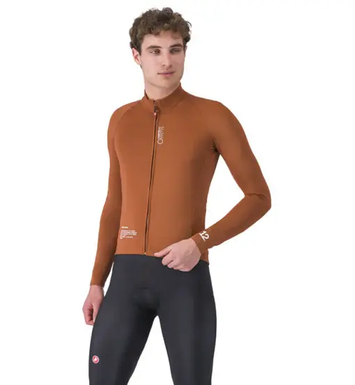 DO DI CI - maglia ciclismo - uomo Orange