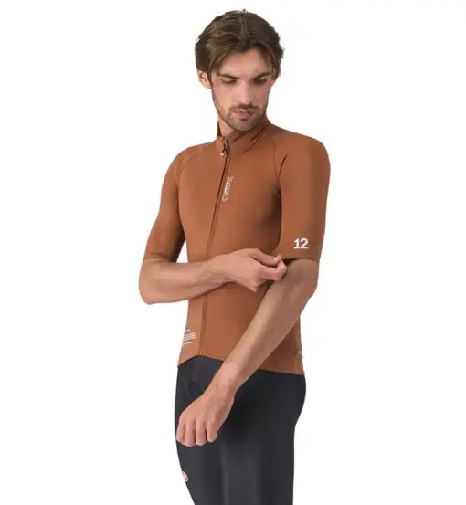 DO DI CI Short Sleeve - maglia ciclismo - uomo Brown