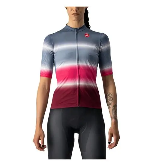 Dolce - maglia ciclismo - donna Grey