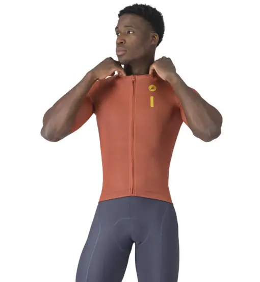 Drittone Logo Jersey - maglia ciclismo - uomo Orange