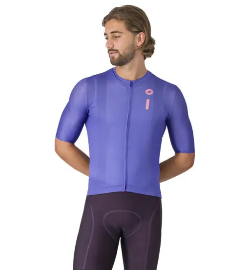 Drittone Logo Jersey - maglia ciclismo - uomo Violet