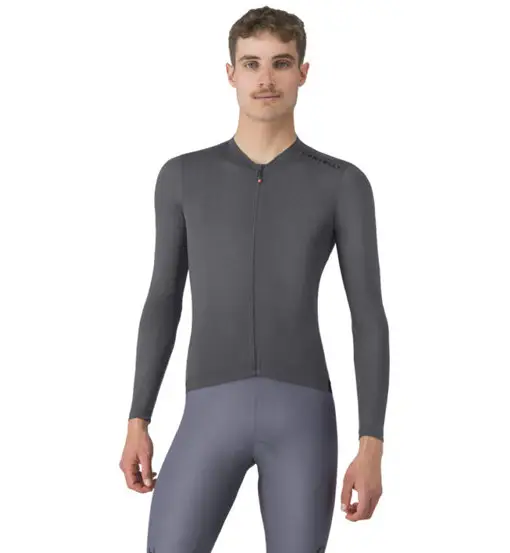 Espresso 2 LS Jersey - maglia ciclismo - uomo Grey