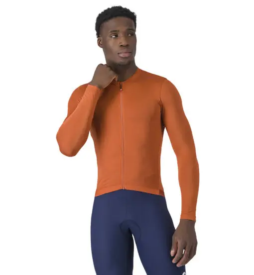 Espresso 2 LS Jersey - maglia ciclismo - uomo Orange